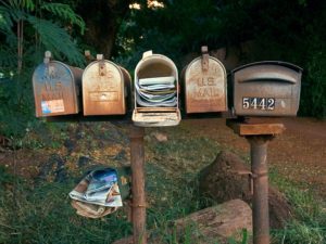 Voller Briefkasten - Zeit zum Löschen